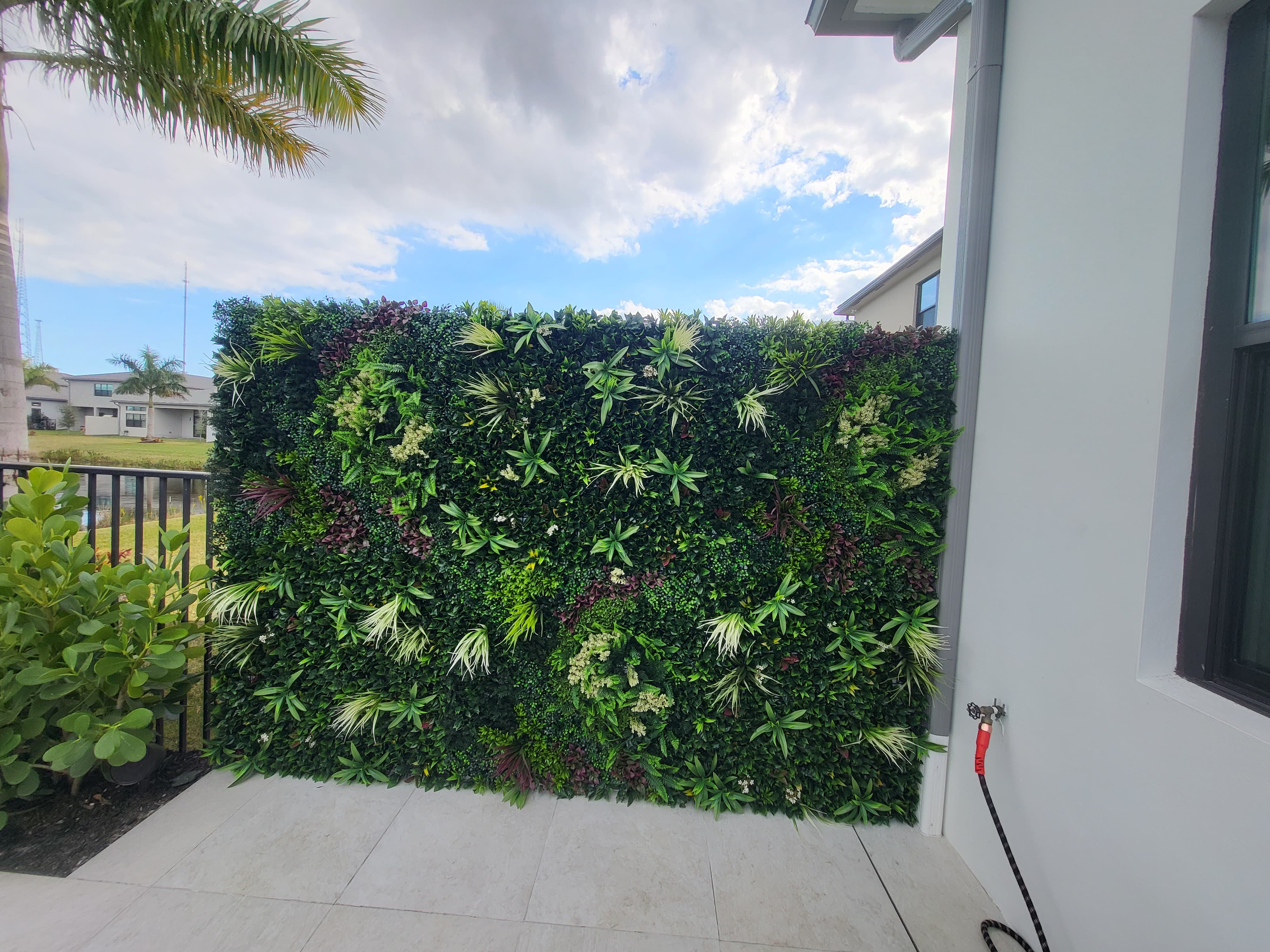 Custom blend ivy panel